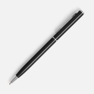 Ручка шариковая New Hotel Chrome, матовая черная G-27078.30 фото 4