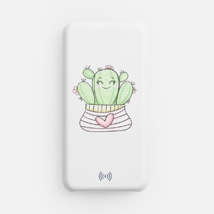 Аккумулятор с беспроводной зарядкой All Day Wireless, 10000 мАч, белый G-27678.60 фото 11