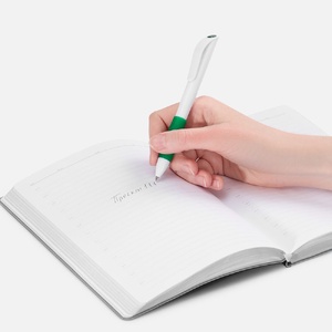Ручка шариковая Grip, белая с зеленым G-3321.69 фото 6