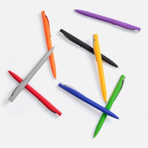Ручка шариковая Pin Soft Touch, серая G-3322.11 фото 6