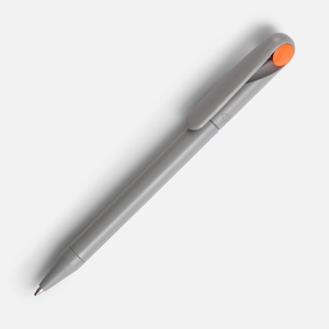Ручка шариковая Prodir DS1 TMM Dot, серая с оранжевым G-3425.12 фото 3