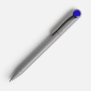 Ручка шариковая Prodir DS1 TMM Dot, серая с синим G-3425.14 фото 5