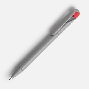 Ручка шариковая Prodir DS1 TMM Dot, серая с красным G-3425.15 фото 3