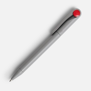 Ручка шариковая Prodir DS1 TMM Dot, серая с красным G-3425.15 фото 5