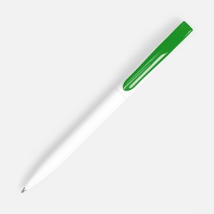 Ручка шариковая Pin, белая с зеленым G-5522.69 фото 4