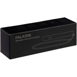 Фонарик аккумуляторный Falkirk, черный G-63003.30 фото 10