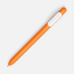 Ручка шариковая Swiper Soft Touch, неоново-оранжевая с белым G-6969.62 фото 4
