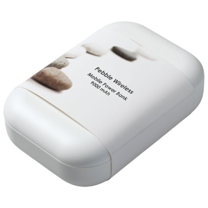 Аккумулятор с беспроводной зарядкой Pebble Wireless 9000 мАч, серый G-7042.10 фото 11