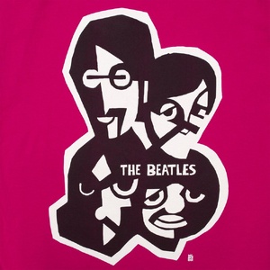 Футболка женская «Меламед. The Beatles», ярко-розовая (фуксия), размер XL G-70903.574 фото 5
