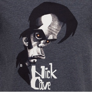 Футболка «Меламед. Nick Cave», темно-синий меланж, размер S G-70914.401 фото 5
