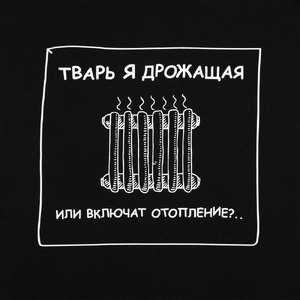 Толстовка «Тварь я дрожащая...», черная, размер XS G-71935.300 фото 6