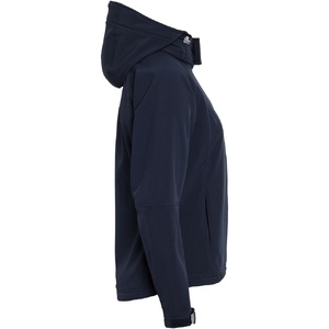Куртка женская Hooded Softshell темно-синяя, размер L G-JW9370031L фото 4
