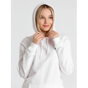 Толстовка с капюшоном унисекс Hoodie, белая, размер S G-WU03W0011S фото 13