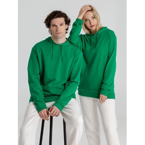 Толстовка с капюшоном унисекс Hoodie, зеленая, размер S G-WU03W5201S фото 16