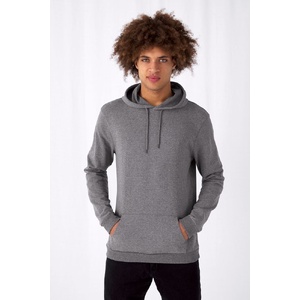 Толстовка с капюшоном унисекс Hoodie, темно-серая, размер S G-WU03W6691S фото 8