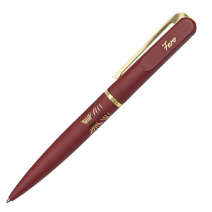 Ручка шариковая FARO, покрытие soft touch бордовый, золотистый HG-11060/13 фото 8