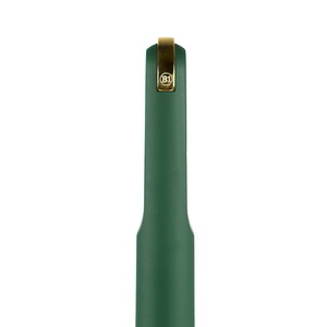 Ручка шариковая FARO, покрытие soft touch темно-зеленый, золотистый HG-11060/17 фото 3