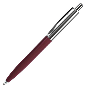 Ручка шариковая BUSINESS бордовый, серебристый HG-1330/13 фото 3