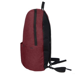 Лёгкий меланжевый рюкзак BASIC красный HG-16107/13 фото 3