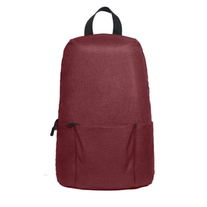 Лёгкий меланжевый рюкзак BASIC красный HG-16107/13 фото 5