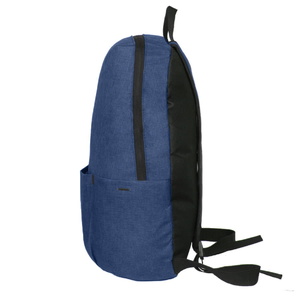 Лёгкий меланжевый рюкзак BASIC синий HG-16107/24 фото 3