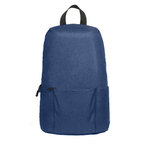 Лёгкий меланжевый рюкзак BASIC синий HG-16107/24 фото 5