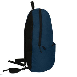 Лёгкий меланжевый рюкзак BASIC темно-синий HG-16107/25 фото 3