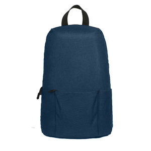 Лёгкий меланжевый рюкзак BASIC темно-синий HG-16107/25 фото 5