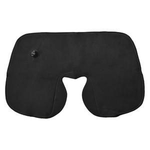 Подушка надувная дорожная в футляре; черный; 43,5 х 27,5 см; твил HG-18604/35 фото 4