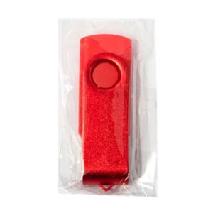 USB flash-карта DOT (16Гб), красный, 5,8х2х1,1см, пластик, металл HG-19328_16Gb/08 фото 4