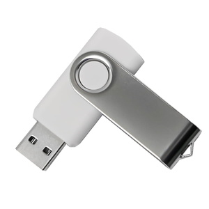 USB flash-карта DOT (8Гб), белый, 5,8х2х1,1см,пластик металл белый, серебристый HG-19328_8Gb/01 фото 3