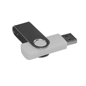 USB flash-карта DOT (8Гб), белый, 5,8х2х1,1см,пластик металл белый, серебристый HG-19328_8Gb/01 фото 4