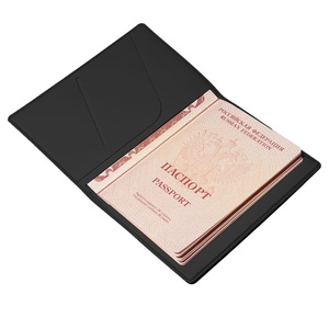 Обложка для паспорта Simply, 13.5 х 19.5 см, черная, PU HG-19726/35 фото 4