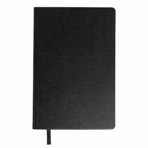 Бизнес-блокнот SMARTI, A5, черный, мягкая обложка, в клетку HG-21234/35 фото 3