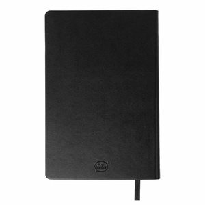 Бизнес-блокнот SMARTI, A5, черный, мягкая обложка, в клетку HG-21234/35 фото 4