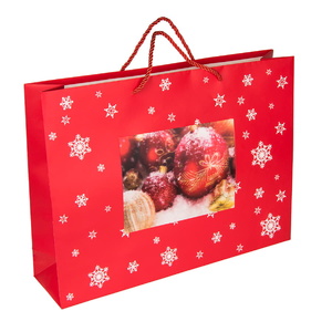 Пакет малый RED WONDER размер 32 x 27 x 11 см, красный HG-24502/08 фото 3