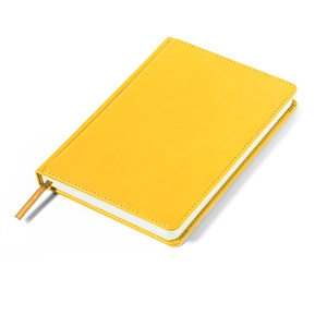 Ежедневник недатированный CAMPBELL, формат А5, в линейку желтый HG-24605/03 фото 5