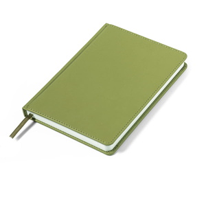 Ежедневник недатированный CAMPBELL, формат А5, в линейку оливковый HG-24605/09 фото 5