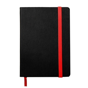 Ежедневник недатированный RAY, формат А5, в клетку черный, красный HG-24619/35/08 фото 5
