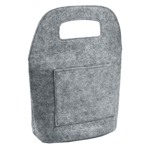 Термосумка "FELTY", 34 x 22 x 15 см, фетр серый меланж HG-2462/29 фото 3