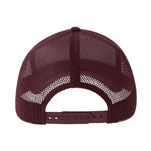 Бейсболка RAPPER COTTON-S, 5 клиньев, пластиковая застёжка бордовый HG-254179-S.13 фото 3
