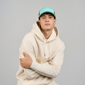 Бейсболка RAPPER COTTON-S, 5 клиньев, пластиковая застёжка бордовый HG-254179-S.13 фото 6