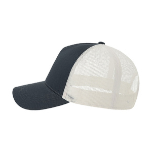 Бейсболка RAPPER COTTON-S, 5 клиньев, пластиковая застёжка темно-синий, белый HG-254179-S.261 фото 5