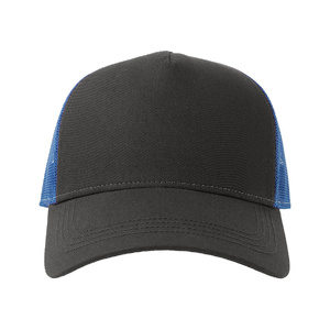 Бейсболка RAPPER COTTON-S, 5 клиньев, пластиковая застёжка тёмно-серый, синий HG-254179-S.325 фото 3
