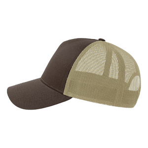 Бейсболка RAPPER COTTON-S, 5 клиньев, пластиковая застёжка коричневый HG-254179-S.3328 фото 5