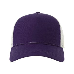 Бейсболка RAPPER COTTON-S, 5 клиньев, пластиковая застёжка фиолетовый, белый HG-254179-S.461 фото 4