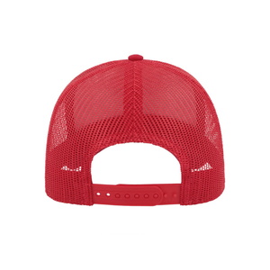Бейсболка RAPPER COTTON, 5 клиньев, пластиковая застежка красный HG-254179.08 фото 6