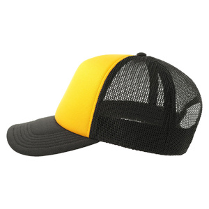 Бейсболка RAPPER-S, 5 клиньев, пластиковая застёжка желтый, черный HG-25420-S.335 фото 8