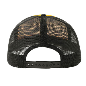 Бейсболка RAPPER-S, 5 клиньев, пластиковая застёжка желтый, черный HG-25420-S.335 фото 9