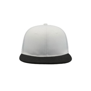 Бейсболка SNAP BACK, 6 клиньев, пластиковая застежка белый, черный HG-25424.135 фото 6